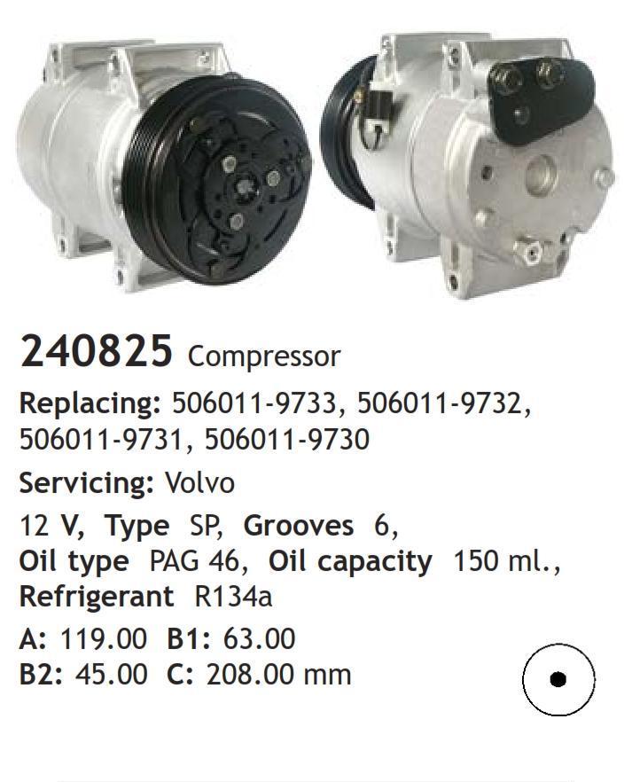 	240825 Compressor  Volvo	